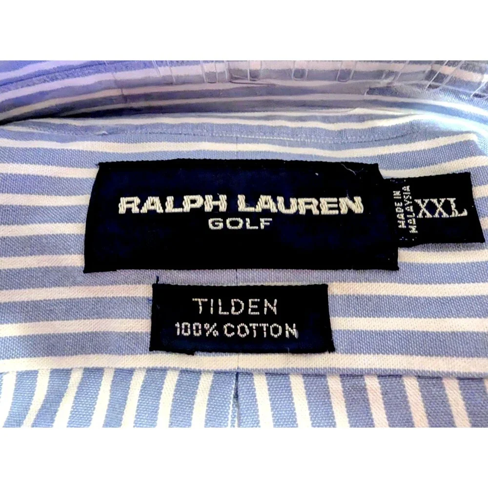 Ralph Lauren Golf Tilden Cotton Short Sleeve Shirt Men's XXL NWT